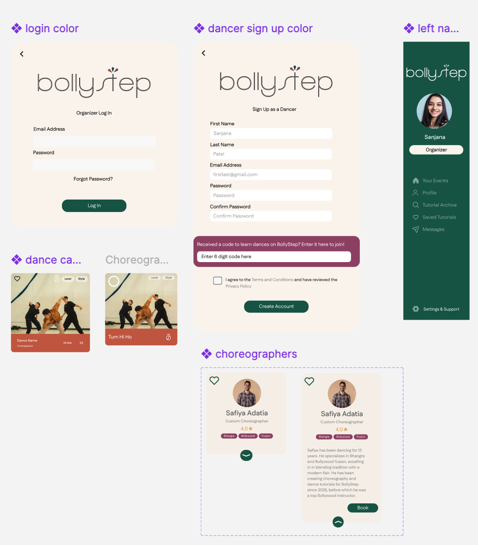 Component library — sheet 1