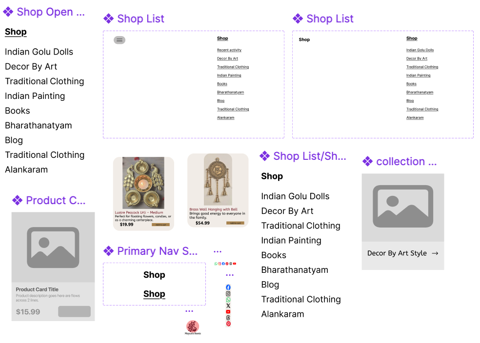 Mayura Roots component library