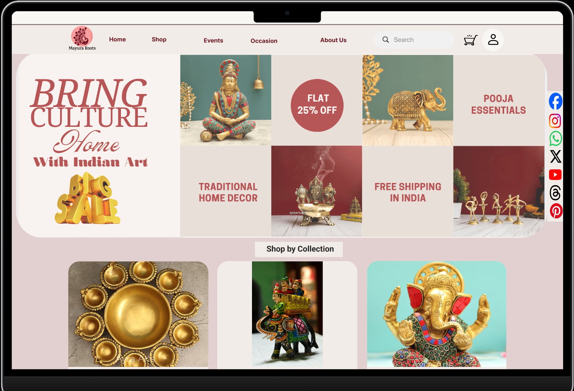 Mayura Roots Cultural Products Marketplace